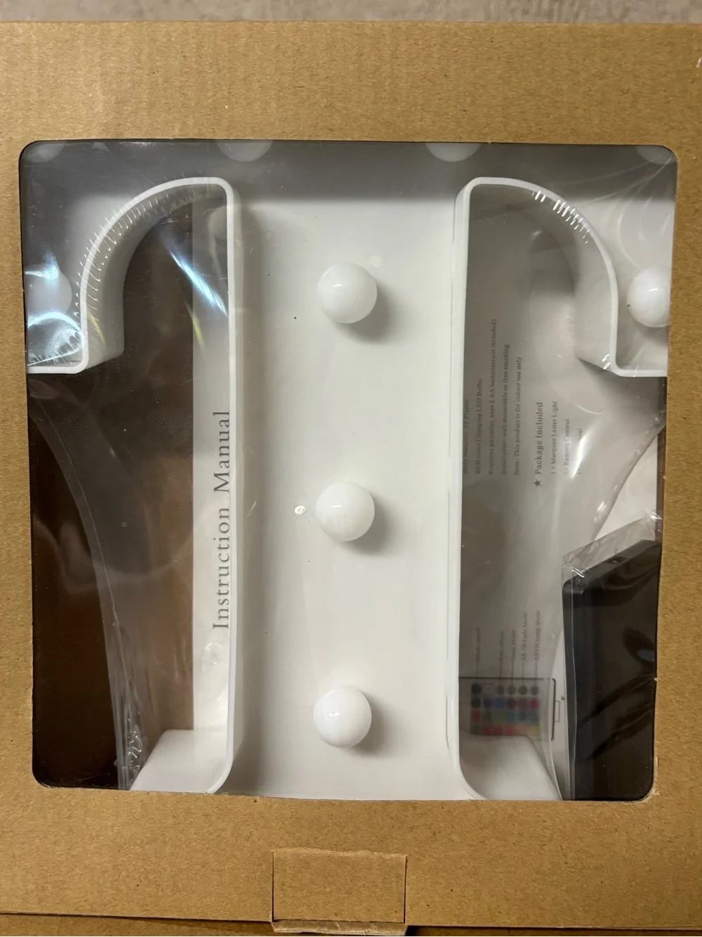 White LED Marquee Letter T Light - Decorative Home Party Accent